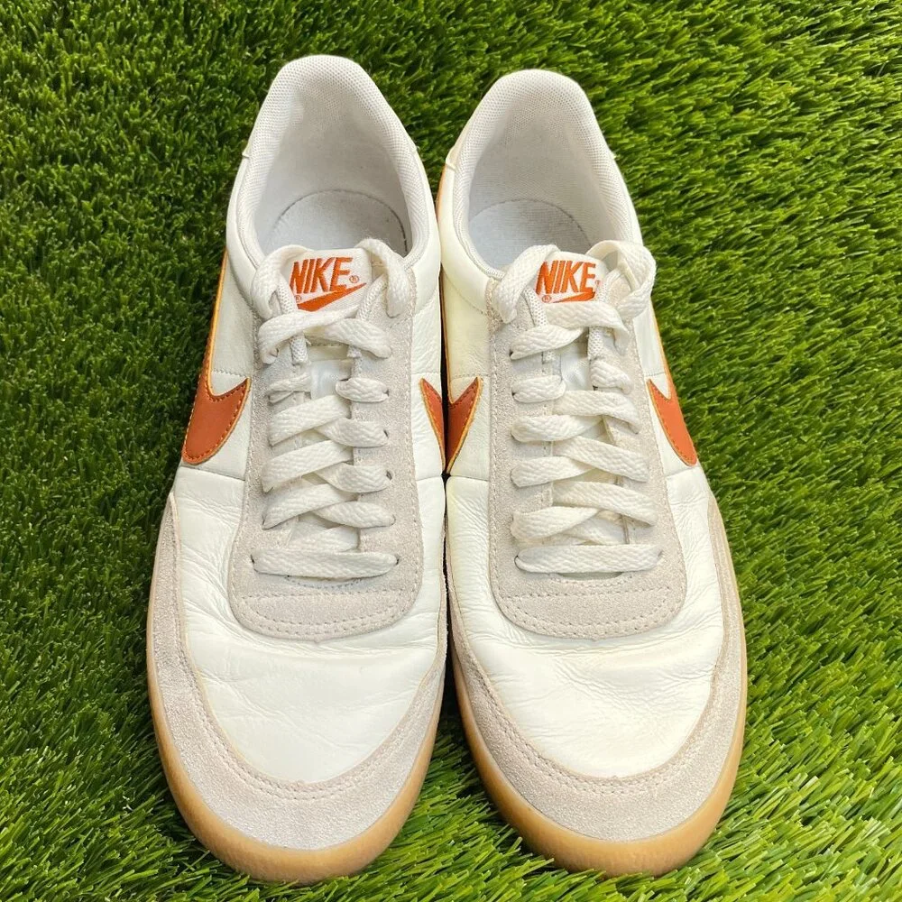 Nike Killshot 2 Mens Size 8 Cream‎ Sail Orange Athletic Leather Shoes Sneakers